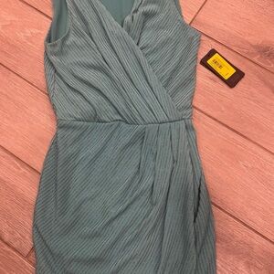 Guess Elegant Teal Sleeveless Dress